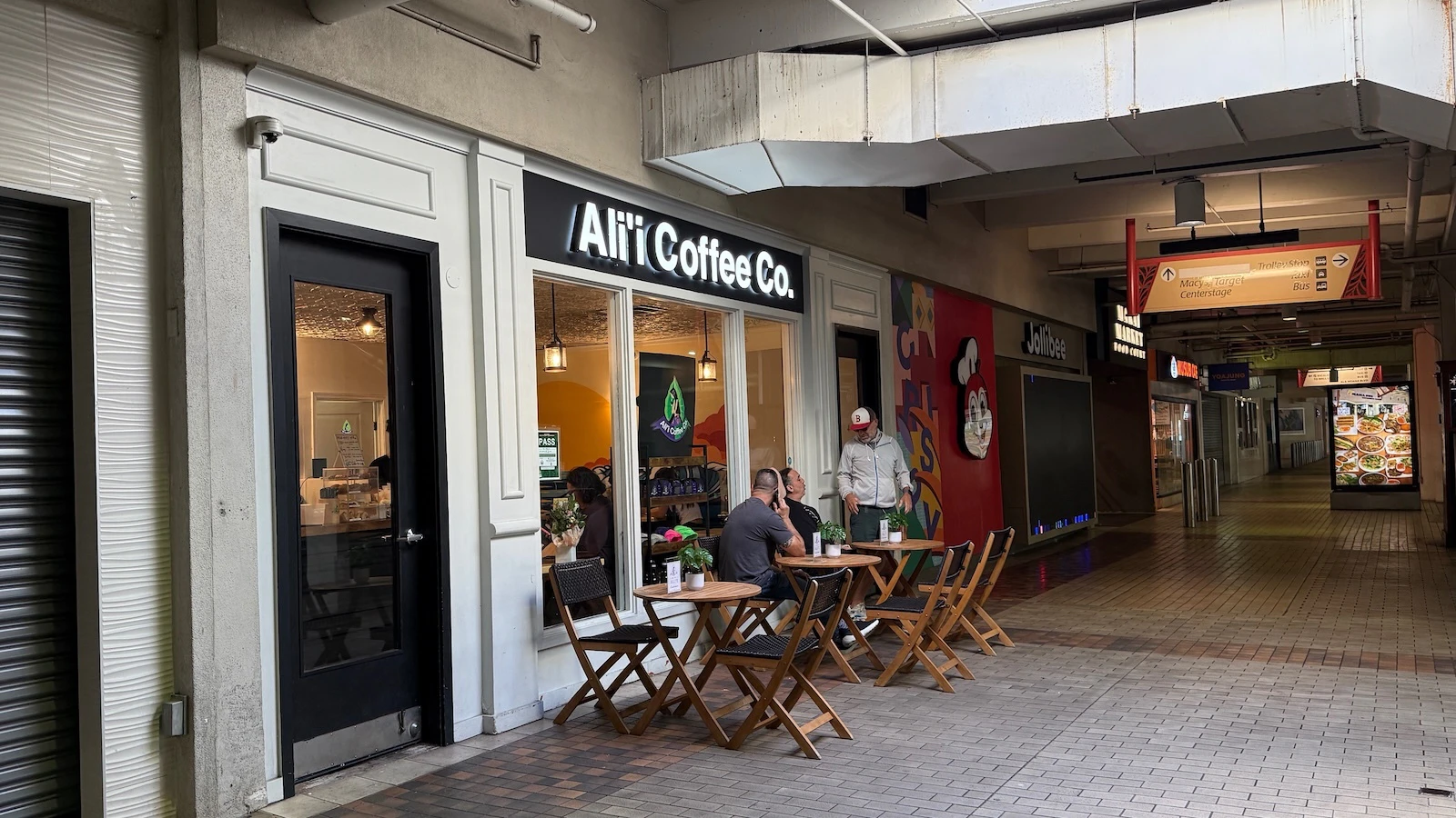 Alii Coffee Co. Ala Moana sign