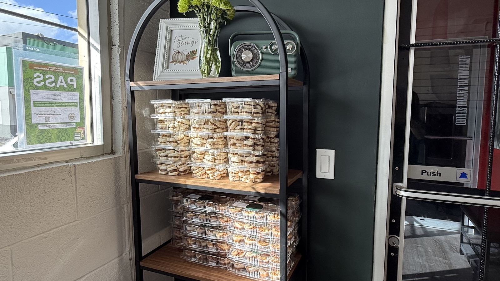 retail part of kitchen space