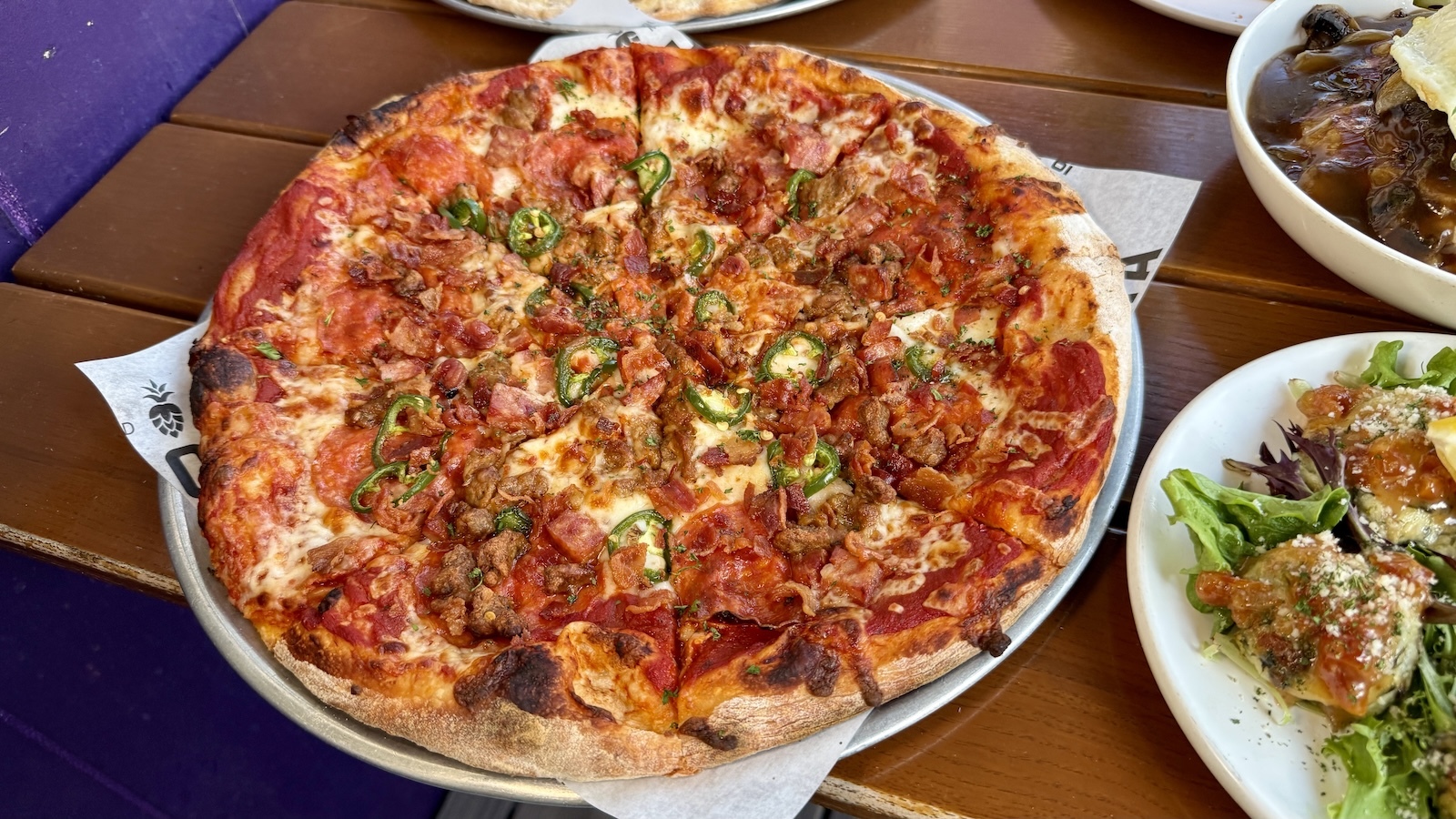 spicy meat lover pizza