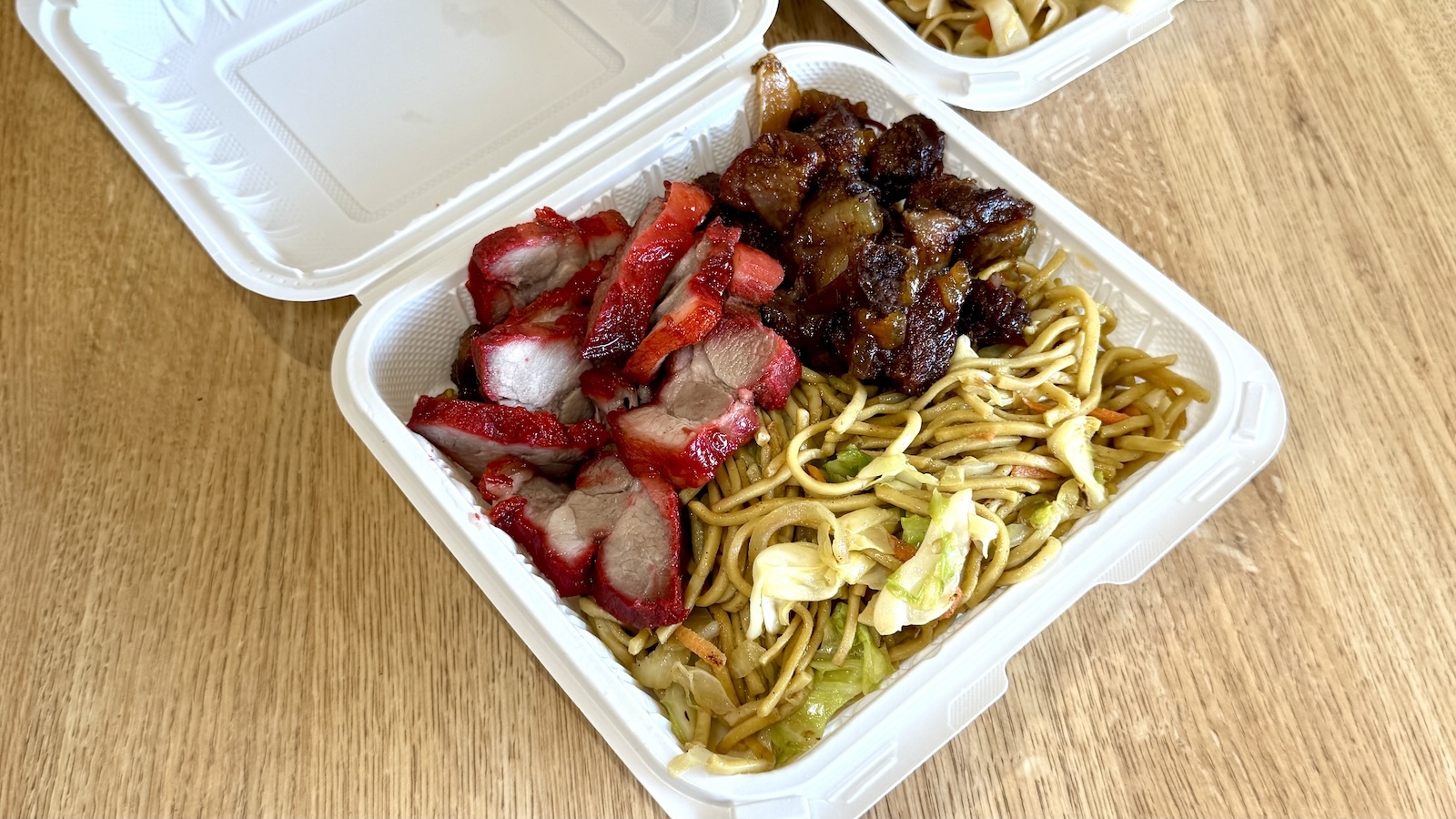 buy one get one half off on plate lunches