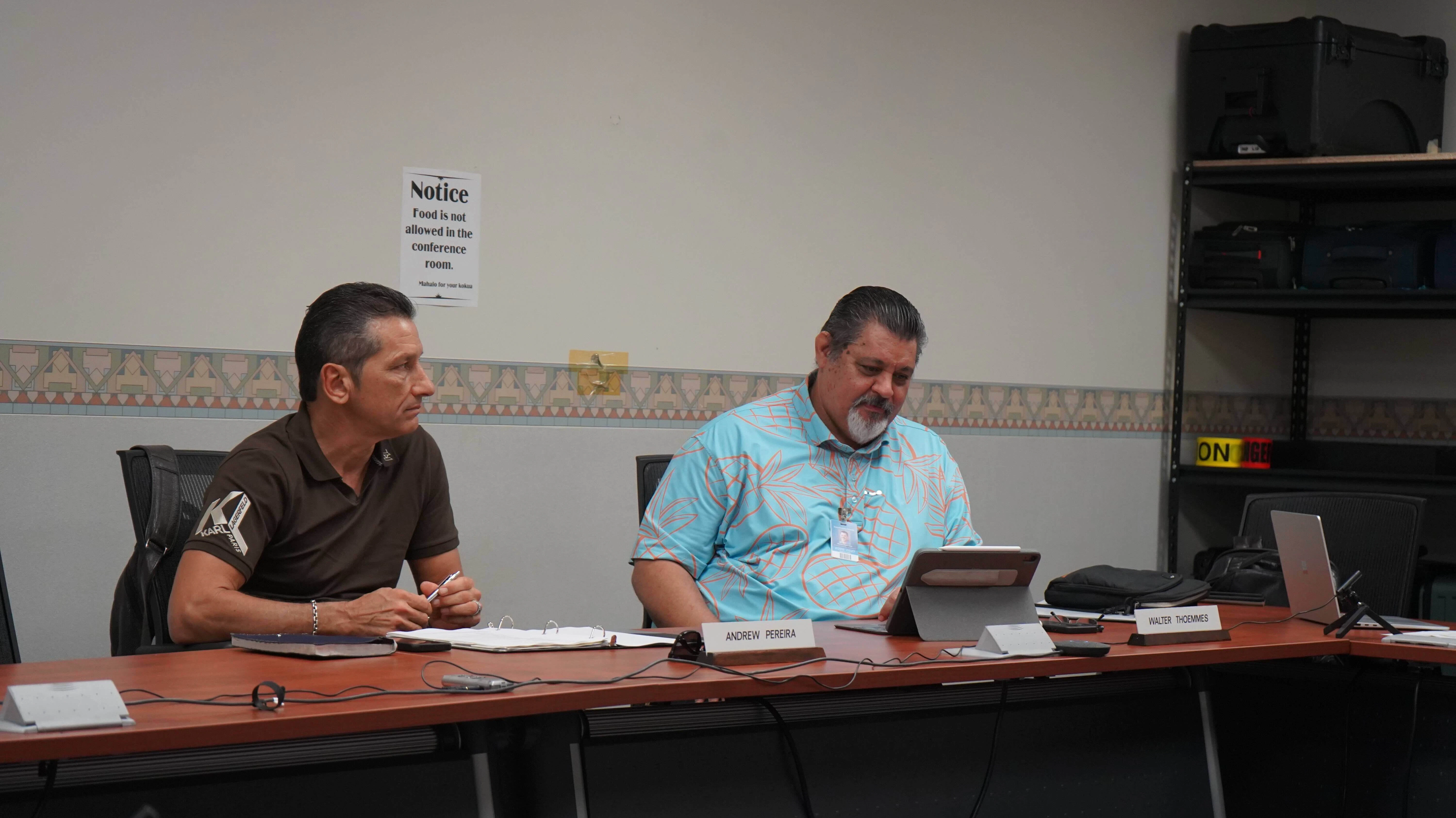 Andrew Pereira and Walter Thoemmes 012926