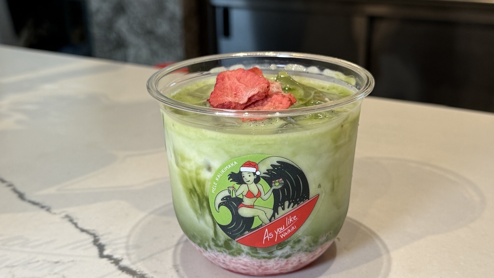 matcha strawberry