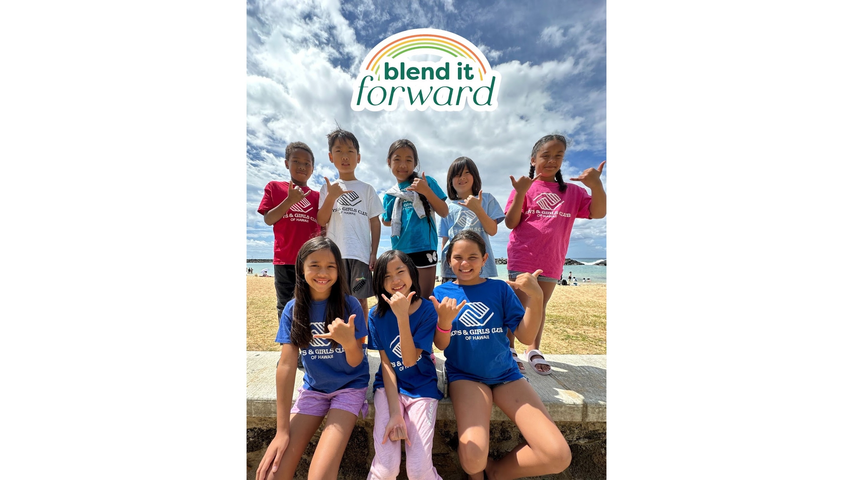 For the month of July, every Mango-A-Go-Go and Watermelon Breeze smoothies sold at participating Jamba Hawaiʻi locations will help support Boys & Girls Club of Hawaiʻi.