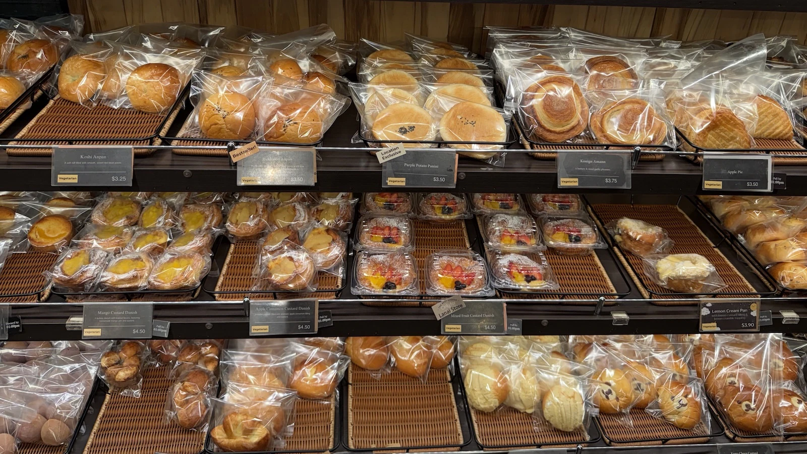 This Japanese bakery is featuring $2 pastries on July 3