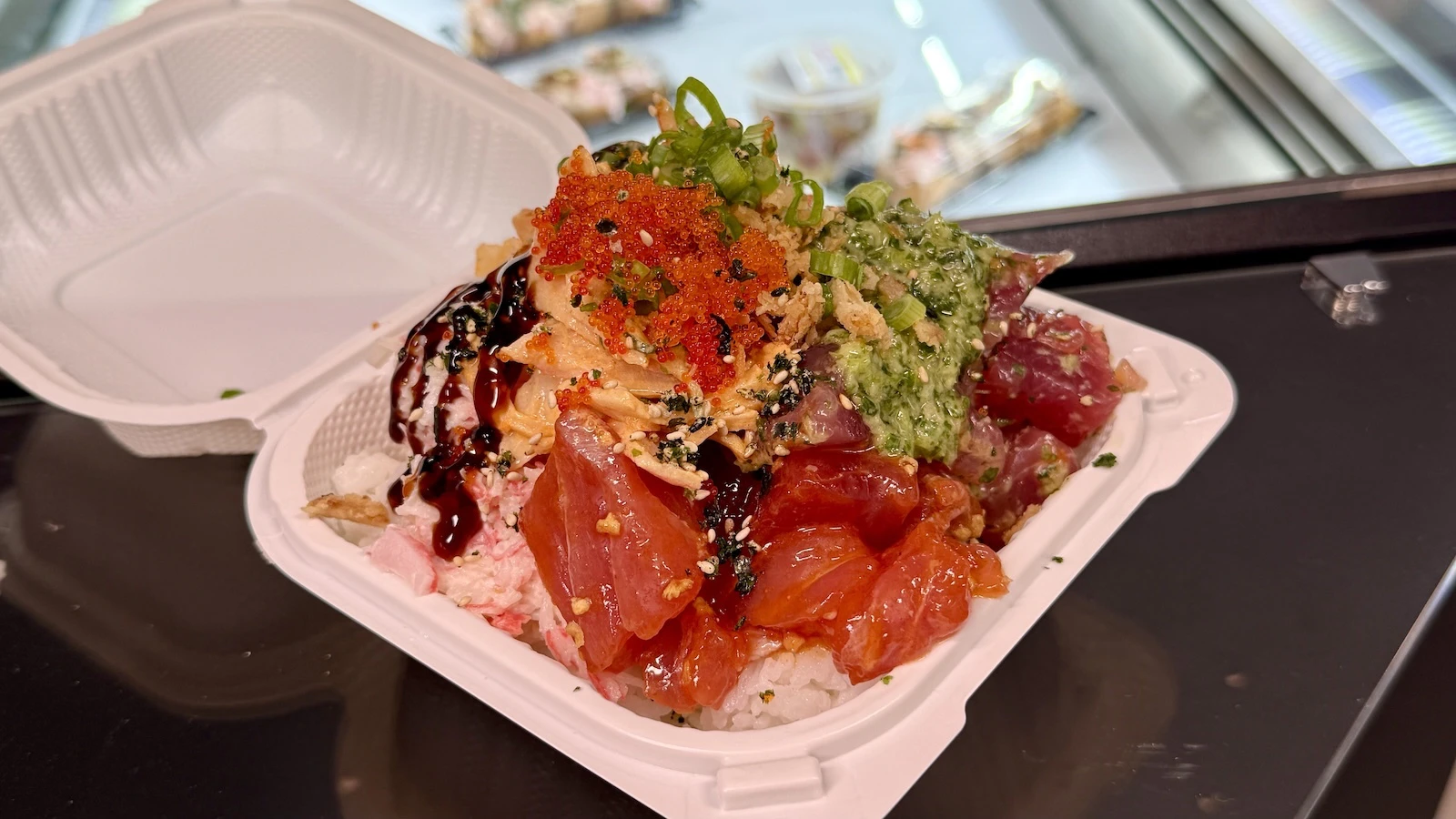 three-choice poke bowl