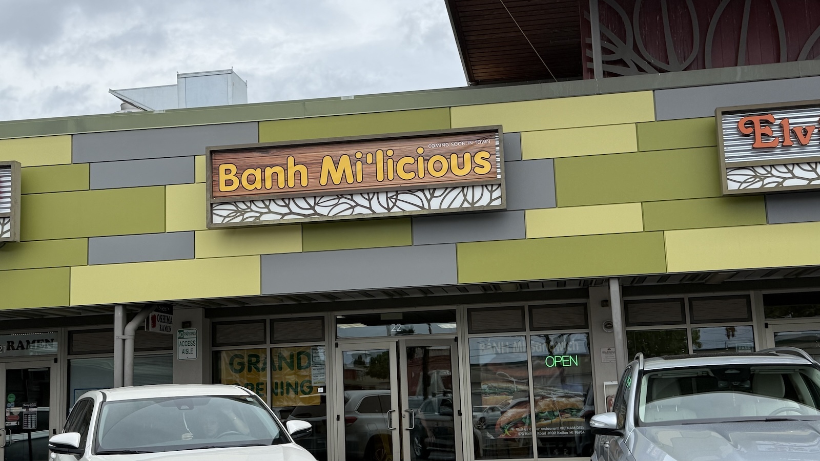 Banh Mi'licious sign