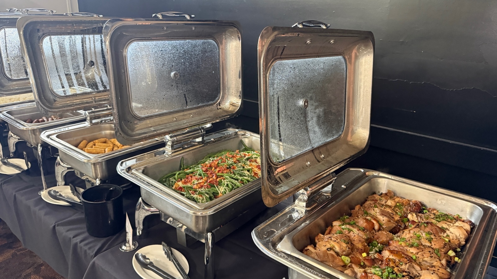 buffet station