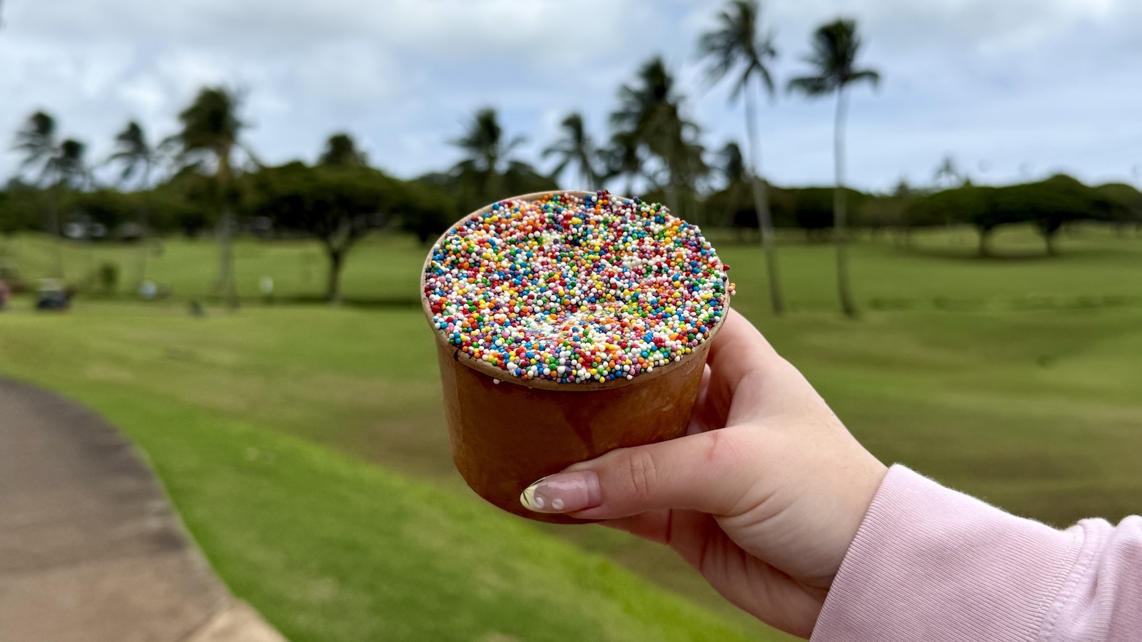 dot cake dessert