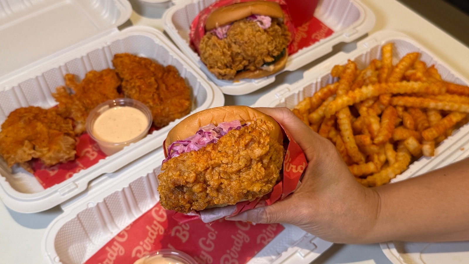 fried chicken sandwich