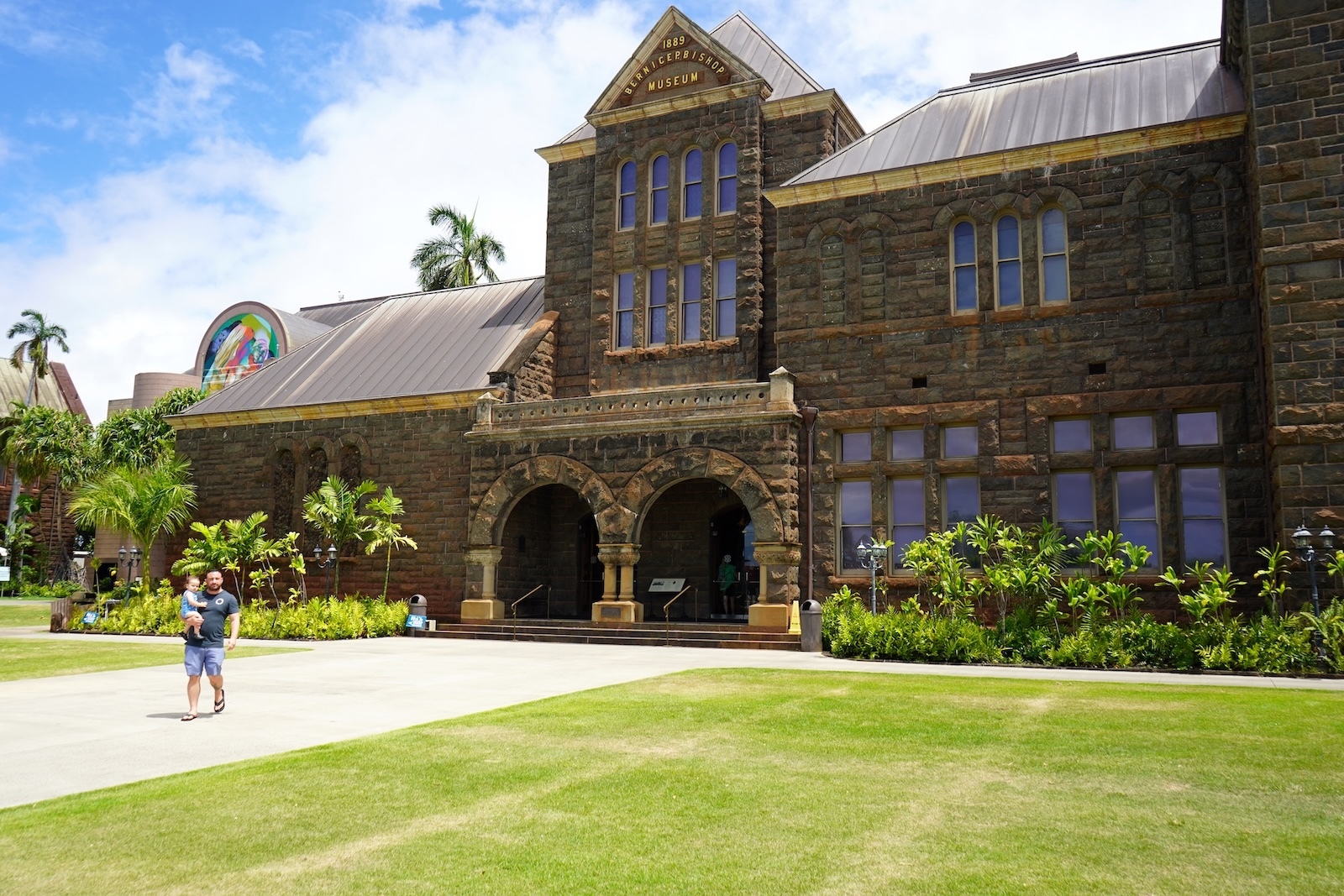 Bishop Museum has a number of historical buildings.