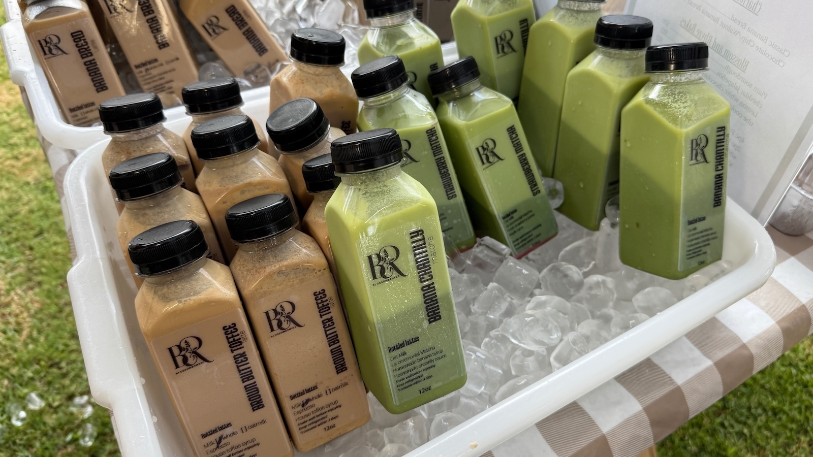 bottled coffee drinks