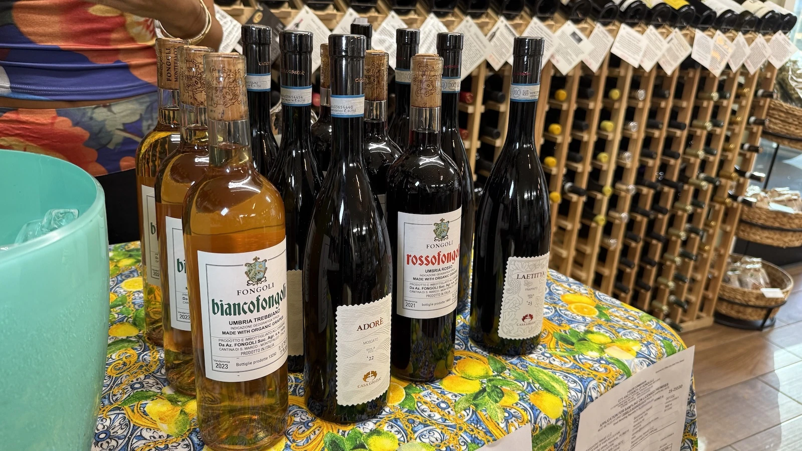 Wines by the bottle