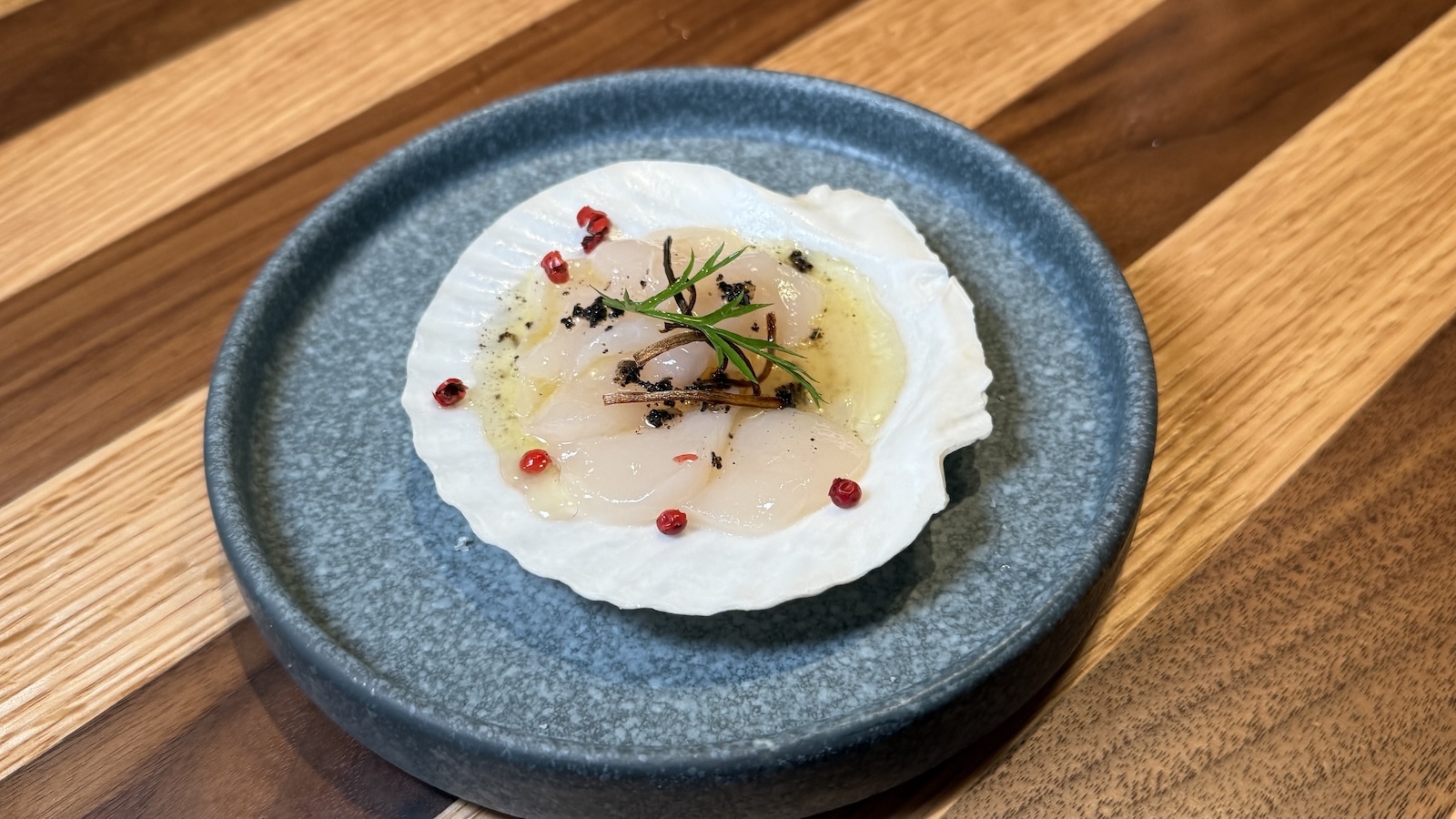scallop crudo