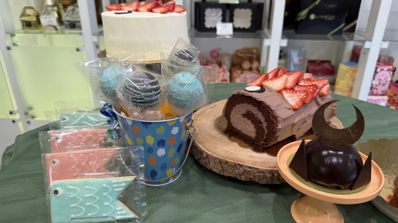 assorted Boys' Day desserts