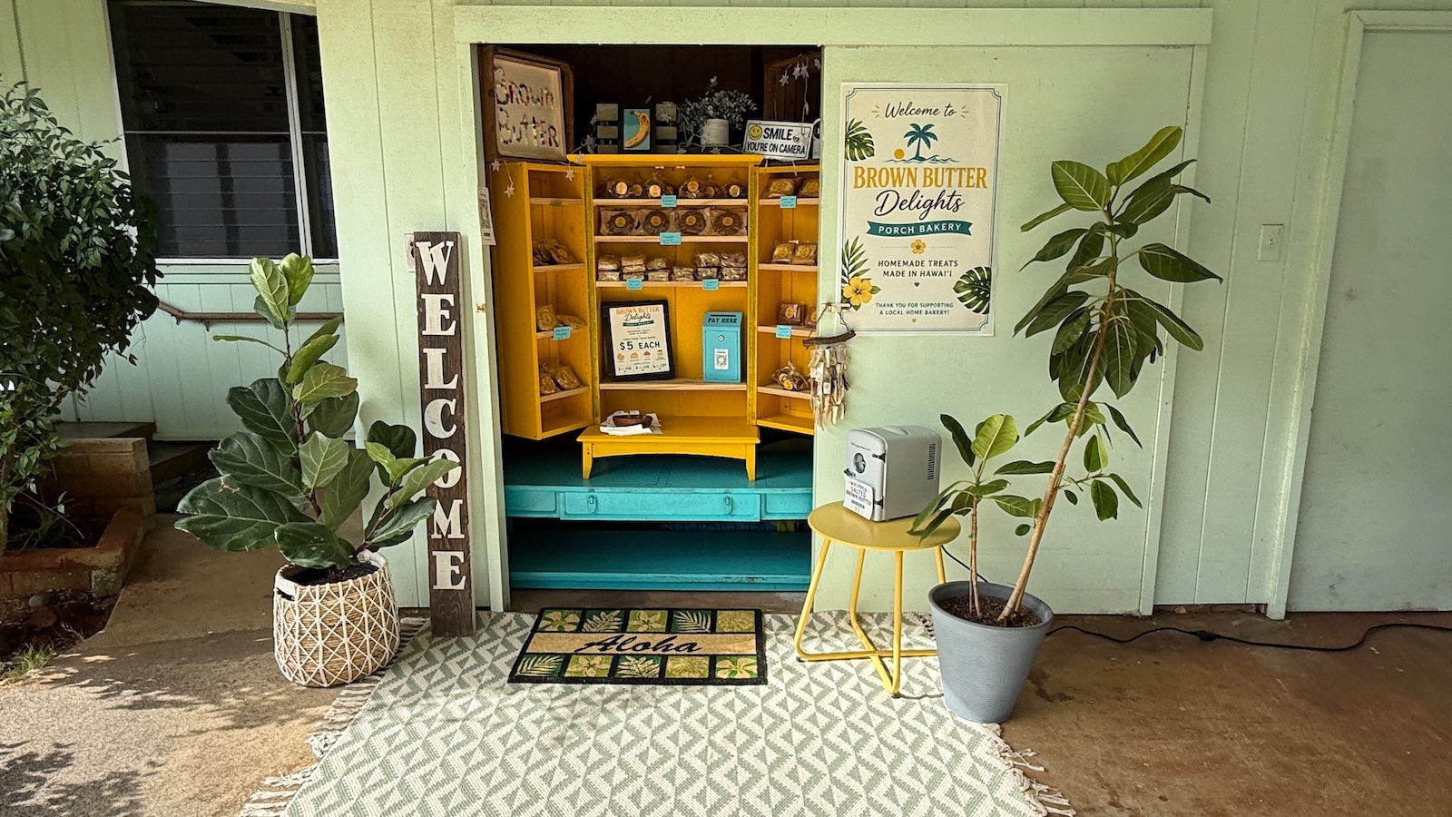 Brown Butter Delights stand