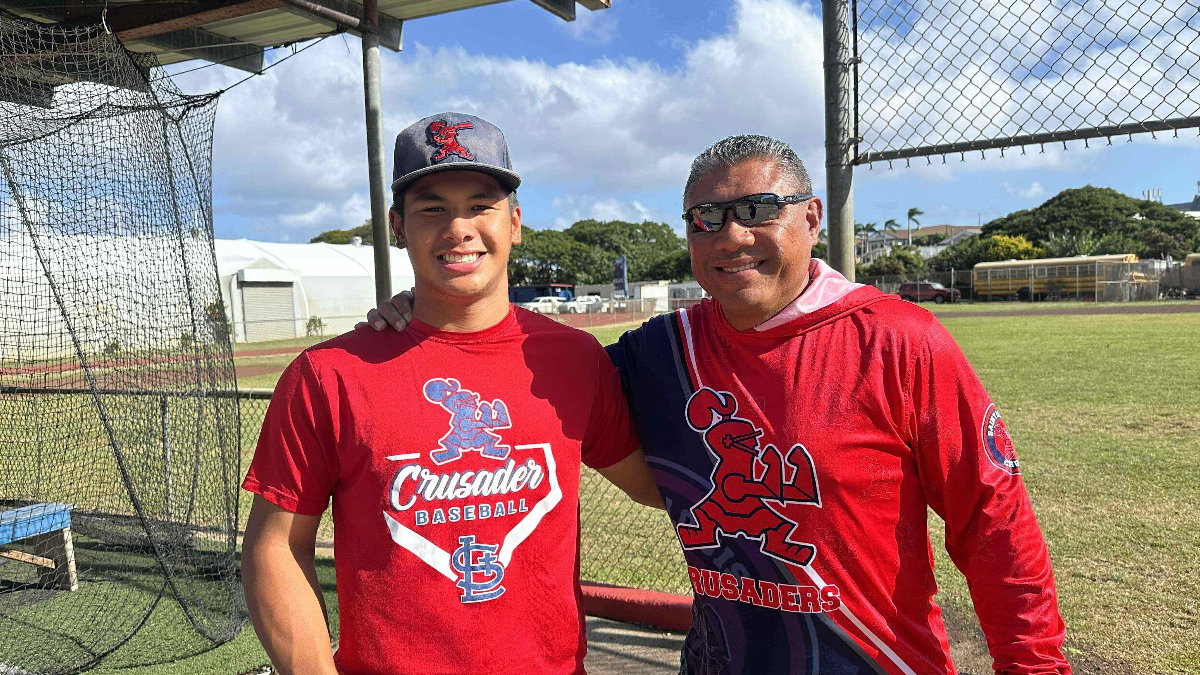 Bruin and Benny Agbayani cherishing first and last baseball season together at Saint Louis