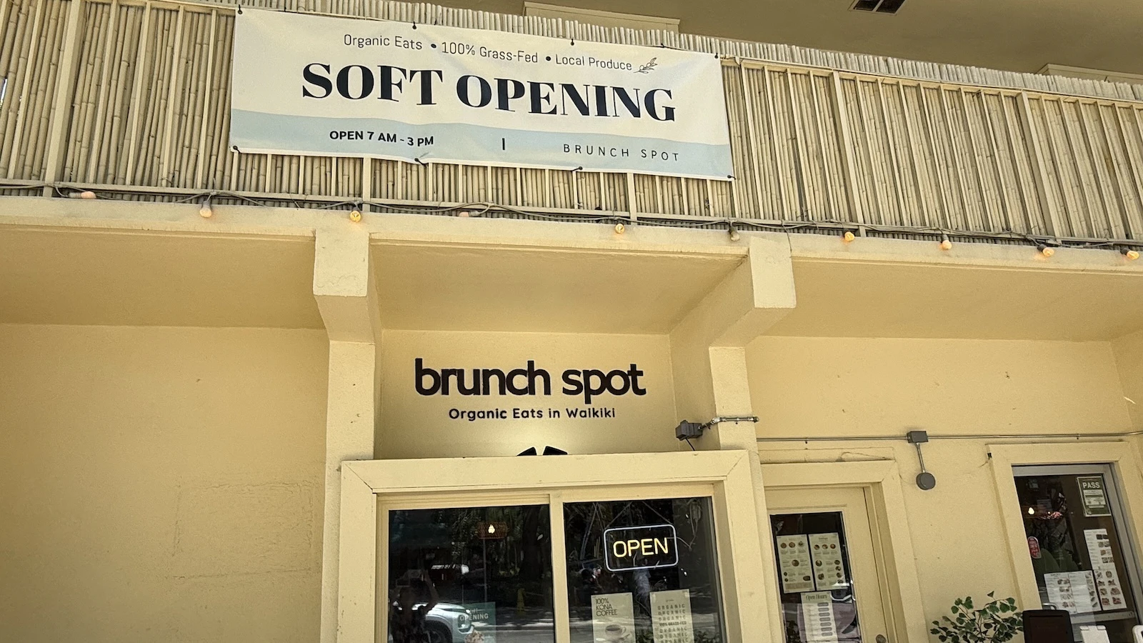 Brunch Spot sign