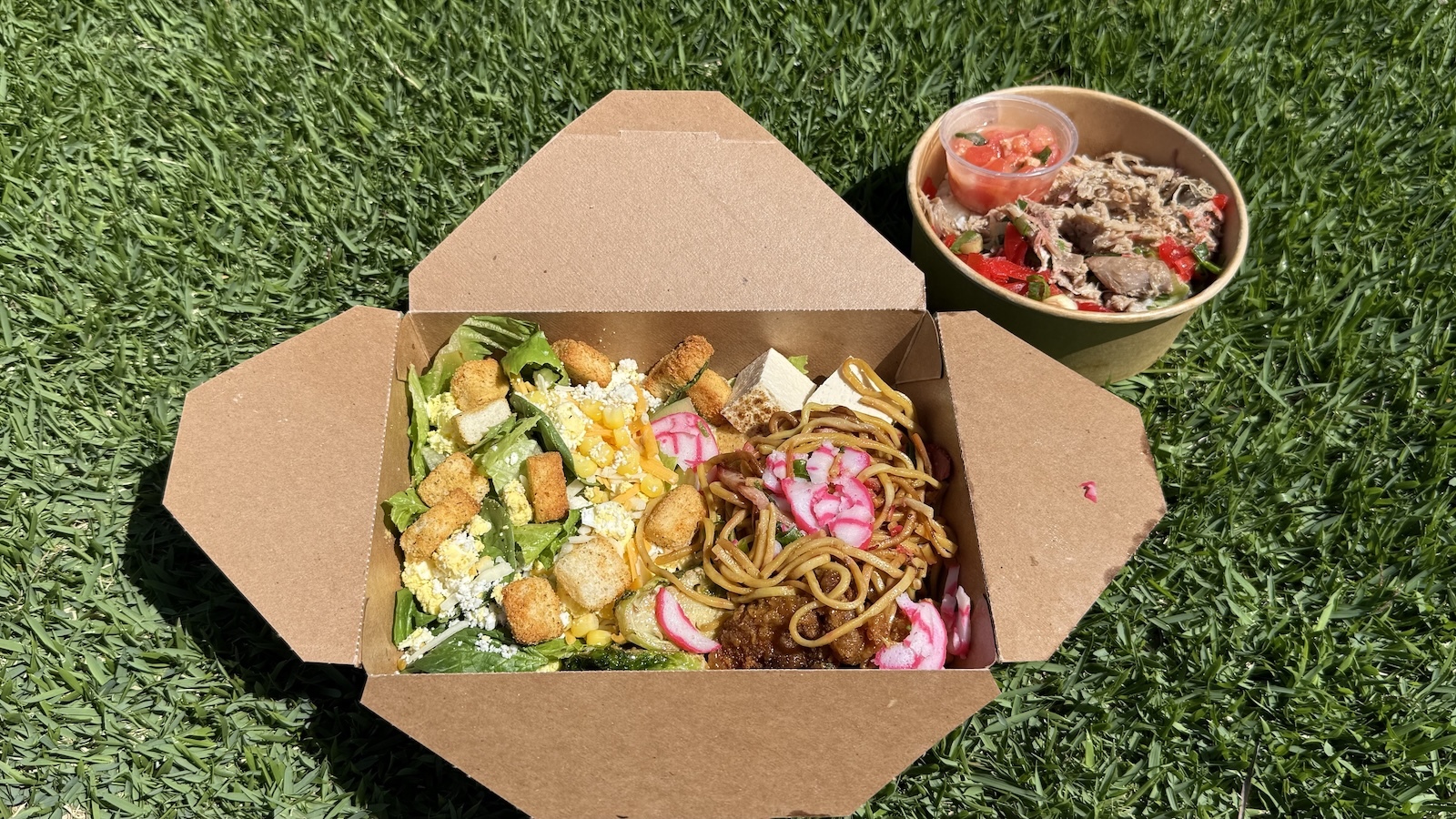 takeout from hot bar