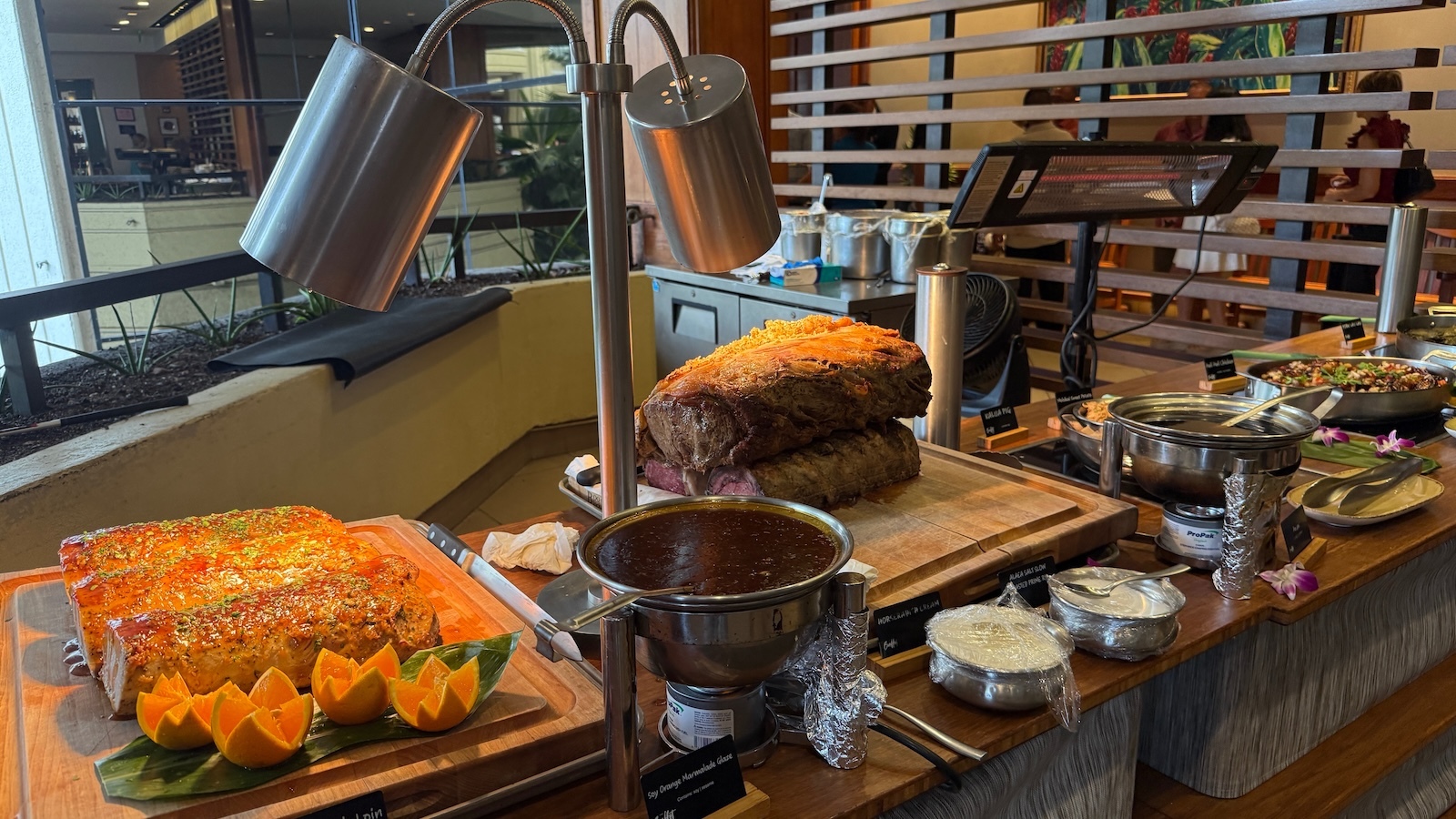 carving station