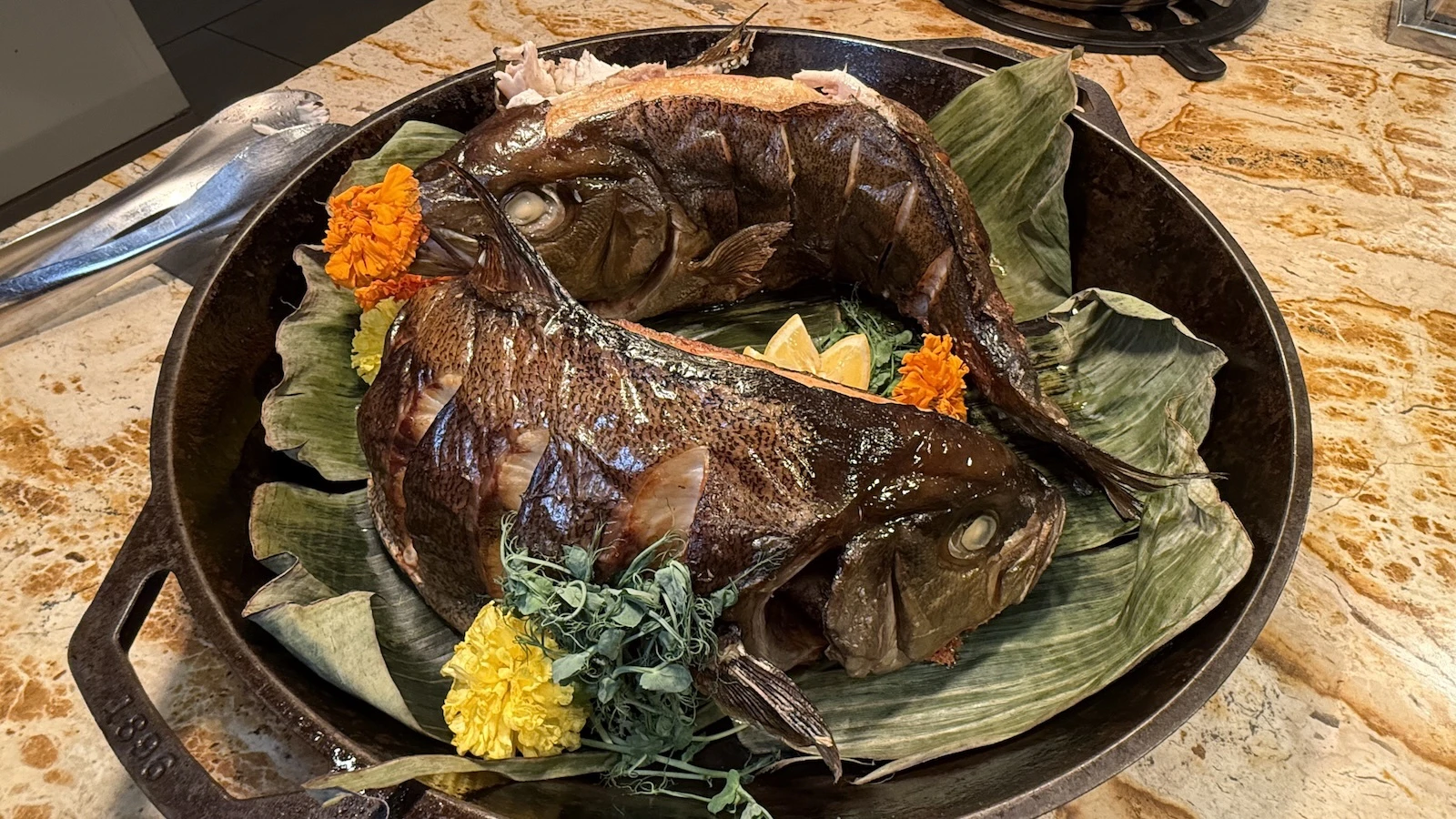 roasted kampachi