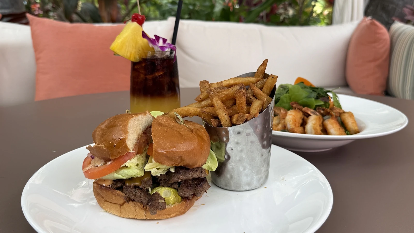 Royal double smashed burger