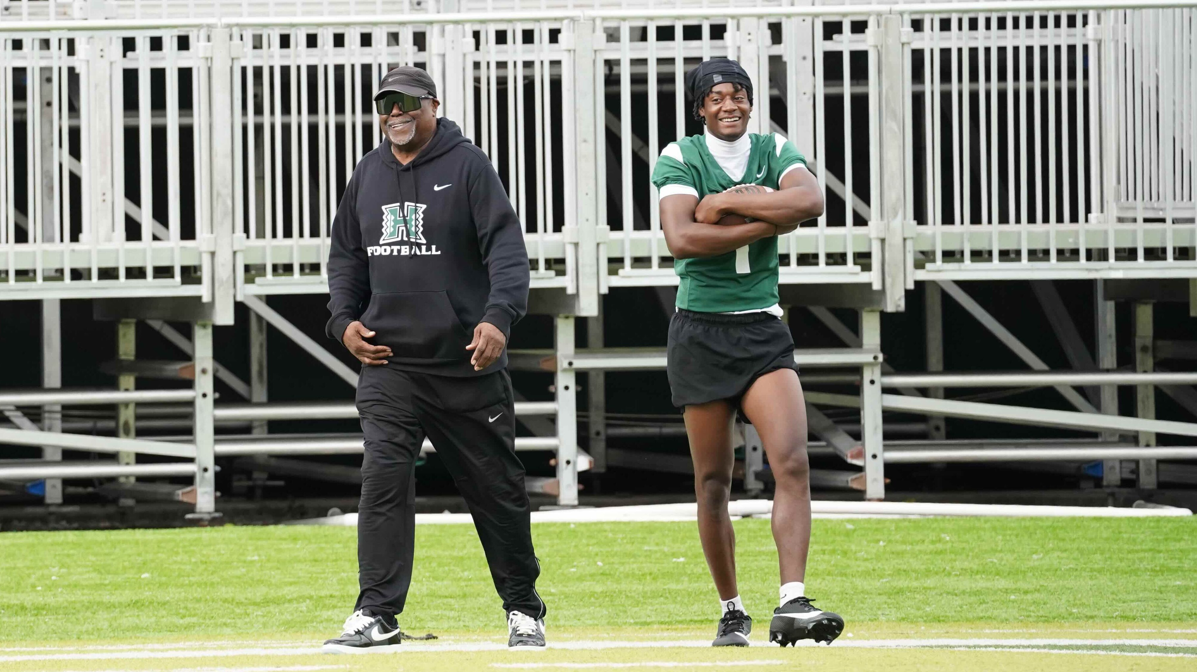 Hawai‘i cornerback Caleb "C-Bo" Brown is back like he never left