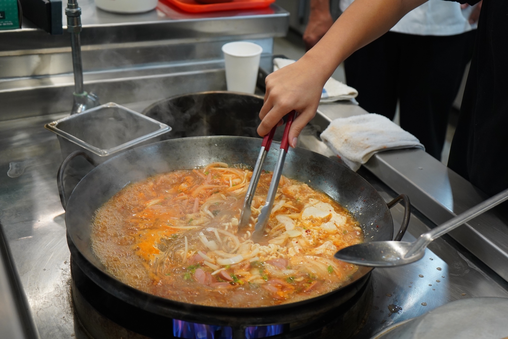 Students prepared final dishes on Friday, June 26, as the capstone of their training, which included a shared meal with each other, staff and their ʻohana. Photos by Kelsey Kukaua Medeiros