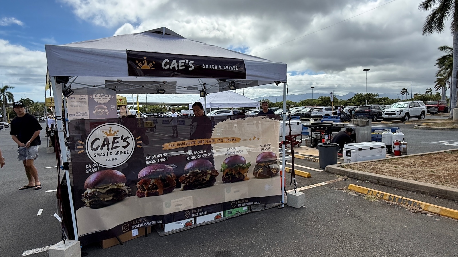 Cae's stand