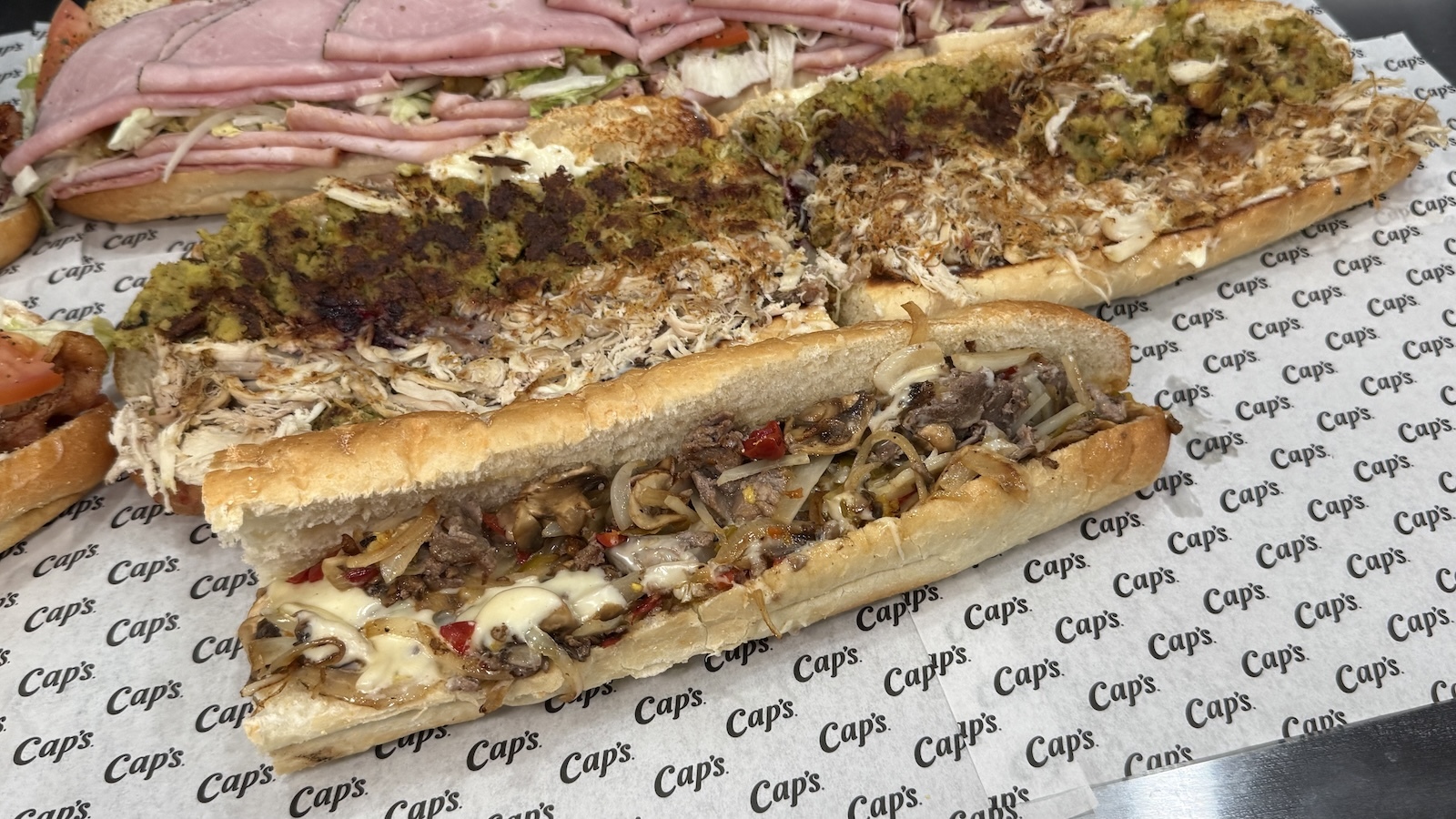 cheesesteak and Hot Bobbie