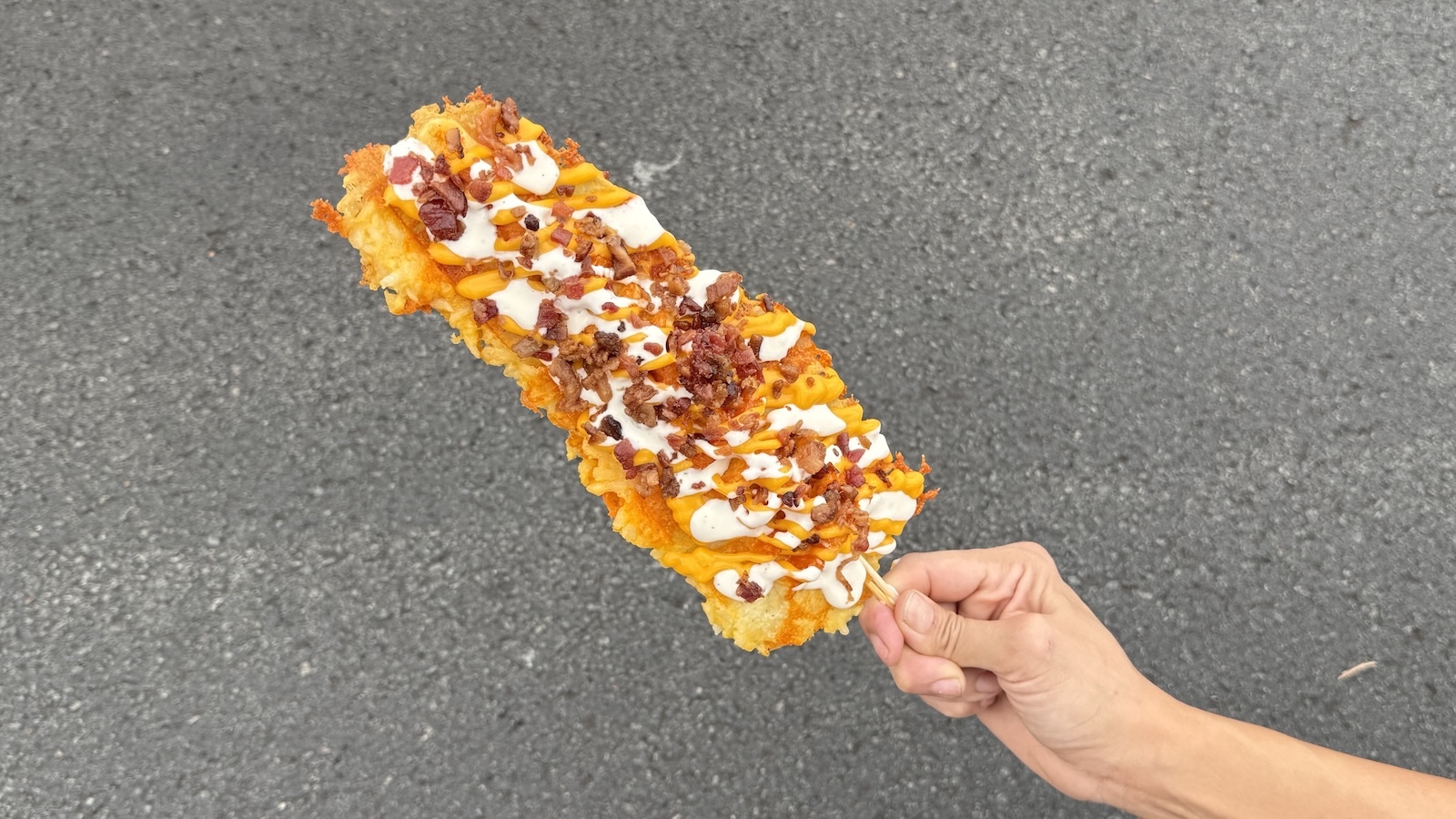 cheesy bacon ranch tater wand