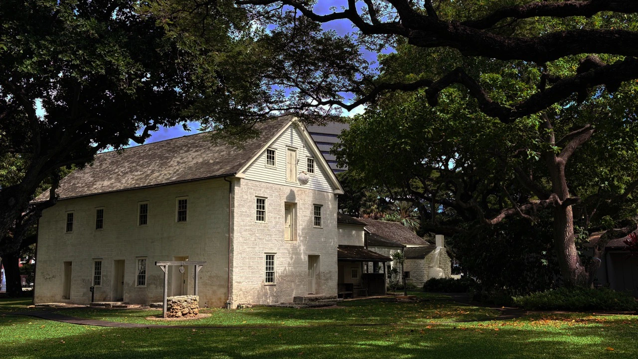 The Chamberlain House at Mission Houses Museum.