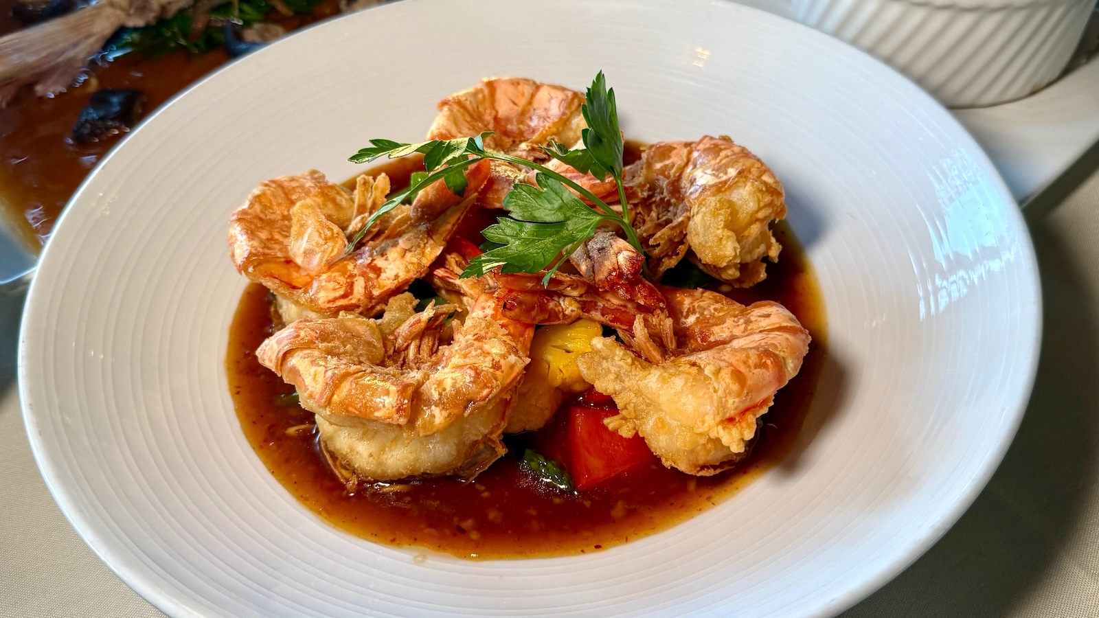 tiger prawns
