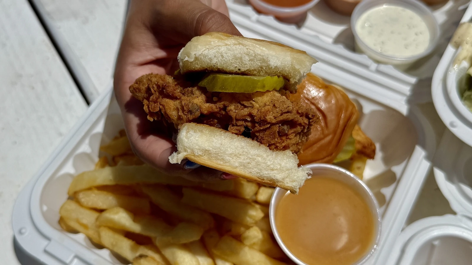 chicken slider