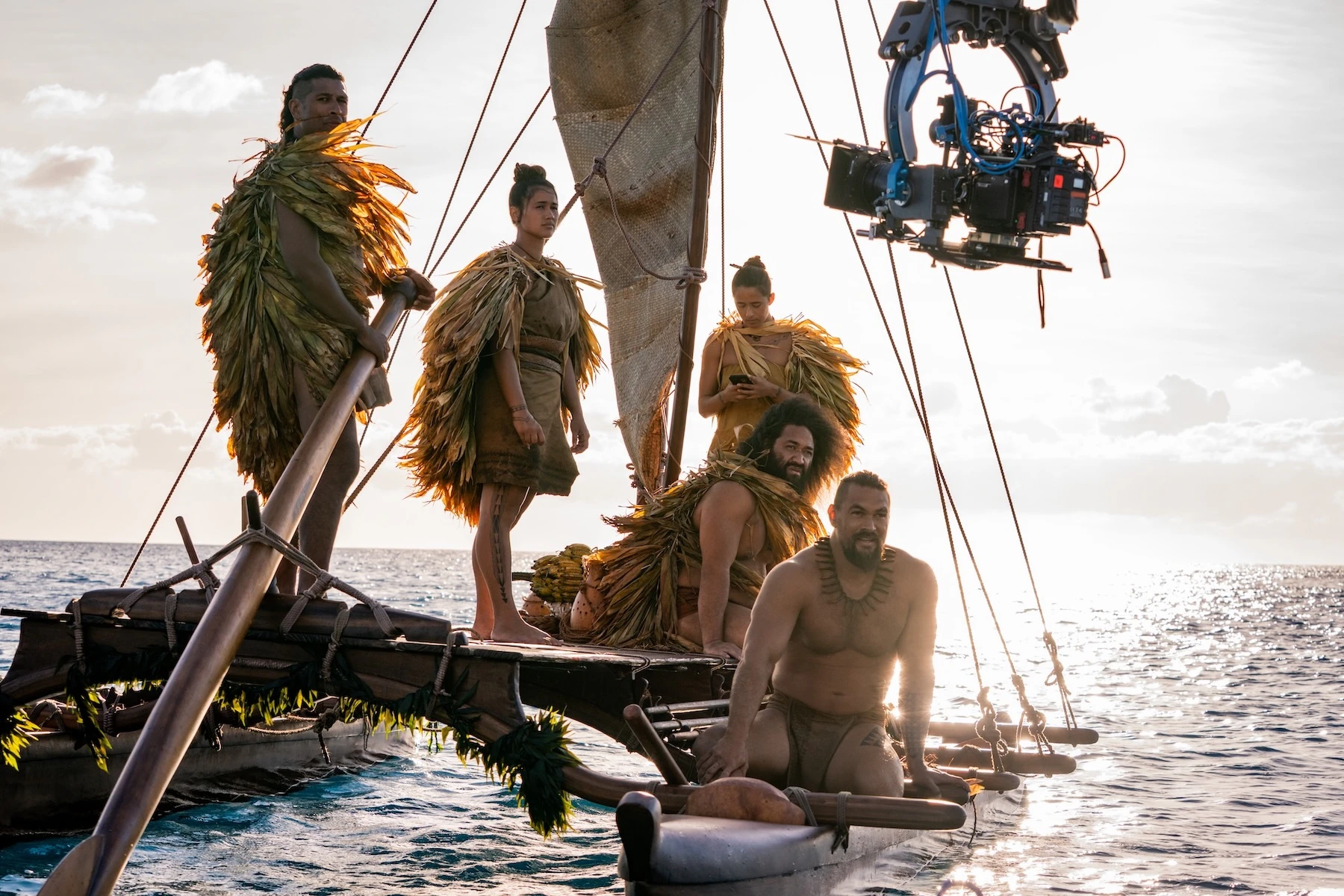 Cultural advisors weighed in on canoe and battle scenes.