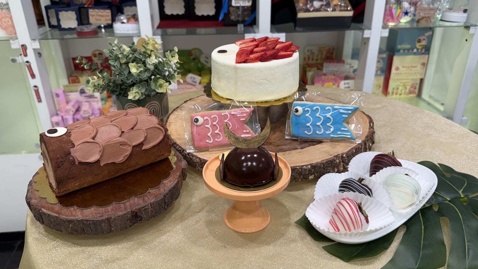 Boys Day cakes and cookies