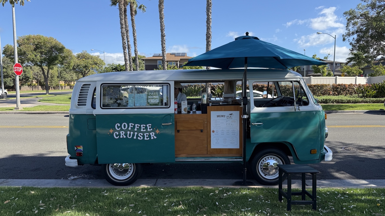 Coffee Cruiser can be found at Laulani Community Park in ‘Ewa Beach. Photo by Kelli Shiroma Braiotta