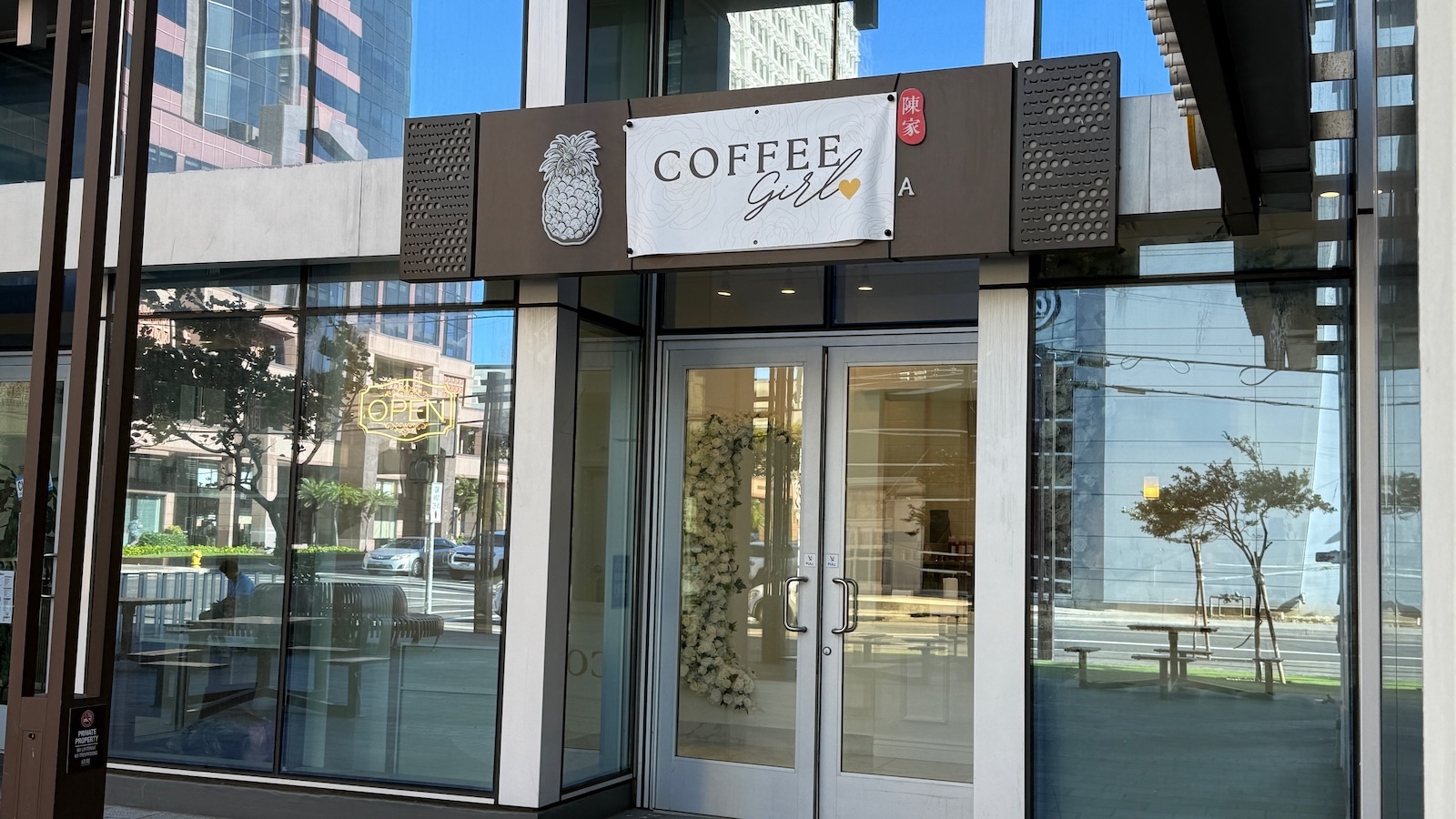 Coffee Girl sign