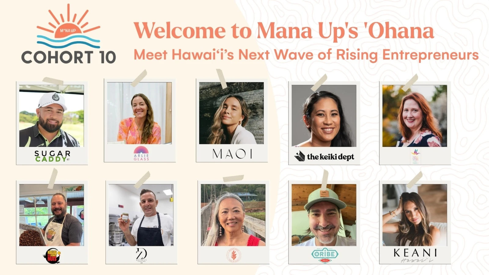 Mana Up recently announced its 10th cohort, comprised of companies from across the Islands.