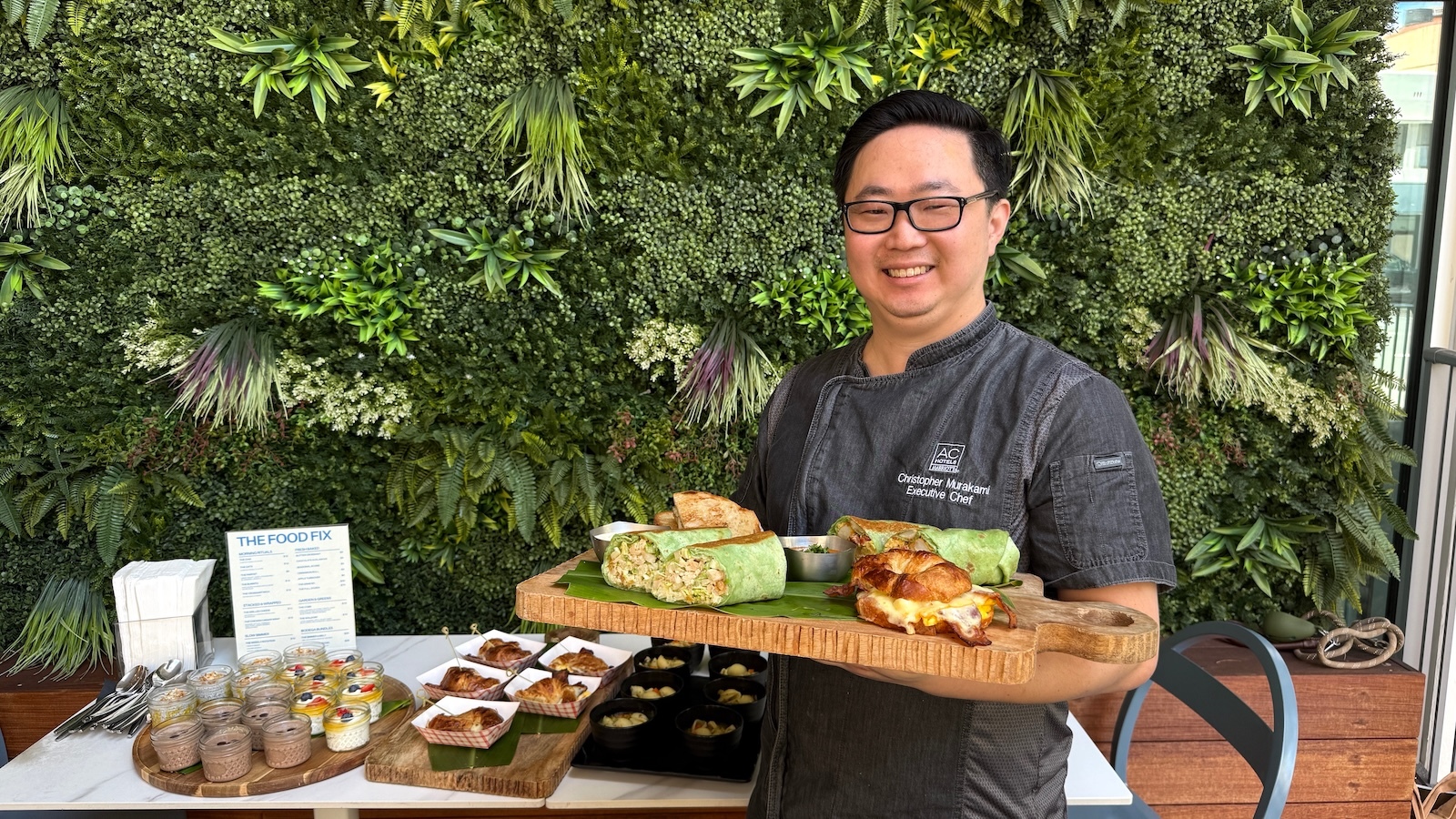 Executive chef Chris Murakami