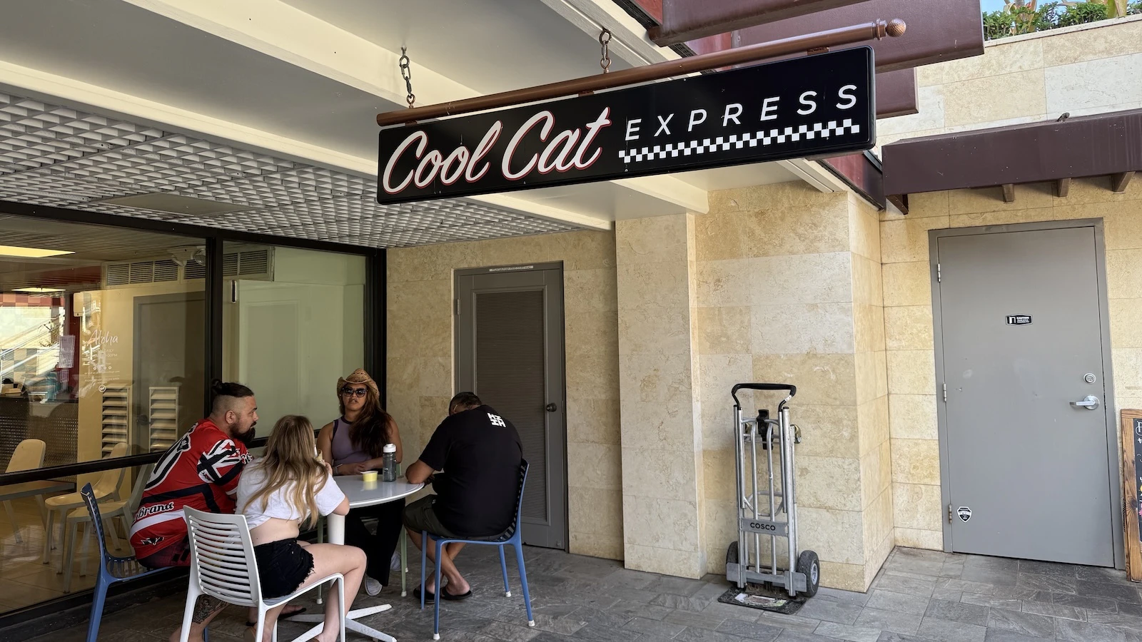 Cool Cat Express sign