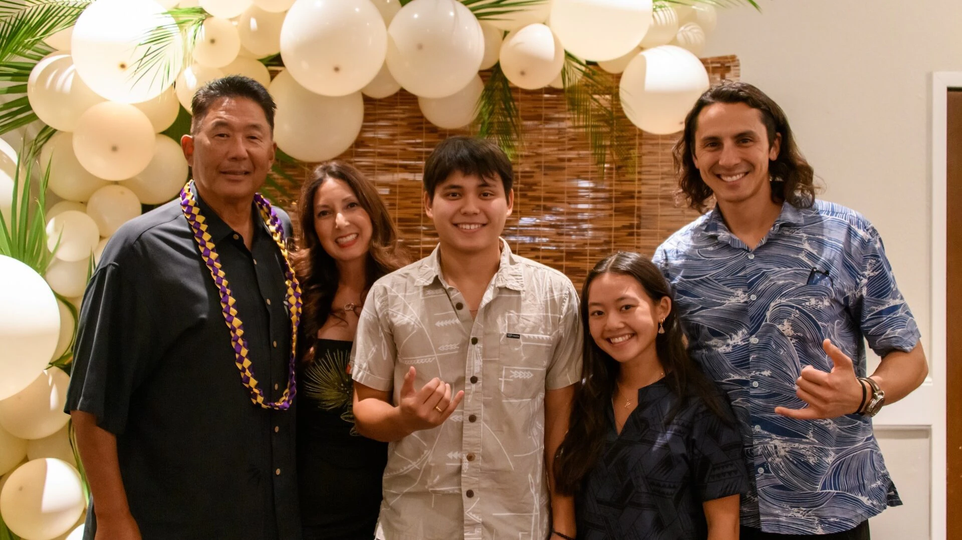 The Ho‘omau Foundation Founder and President JoNelle Sood, second from left, pictured at its annual fundraising gala in 2024 with some of the recipients. This year's gala will be held in Hawai'i for the first time on Wednesday, Sept. 24.