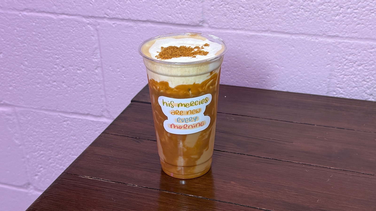 Cookie Butter latte