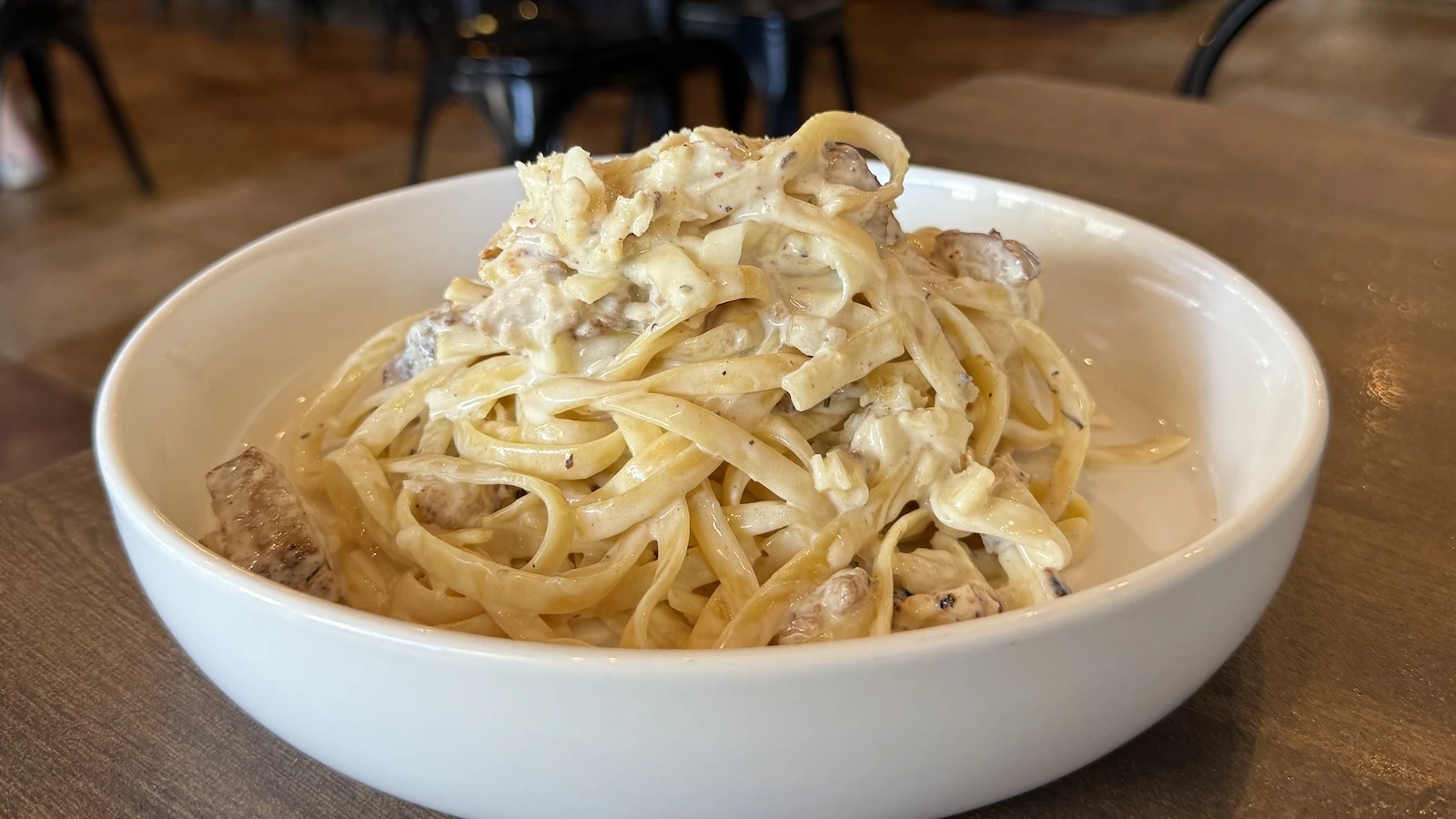 pasta with pork belly