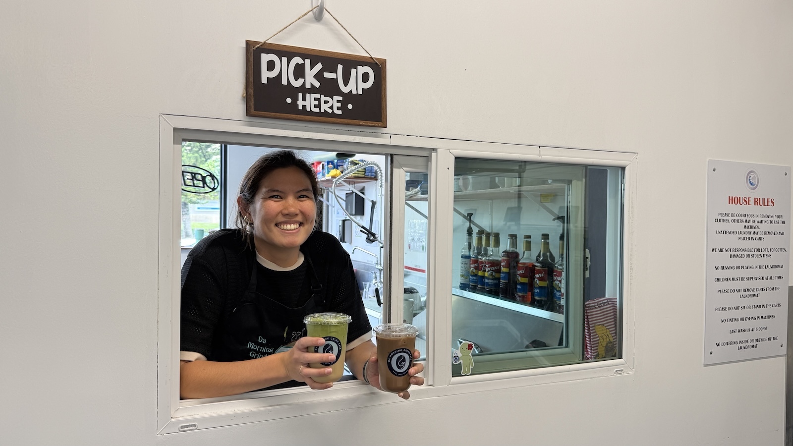 Da Morning Grind Cafe owner