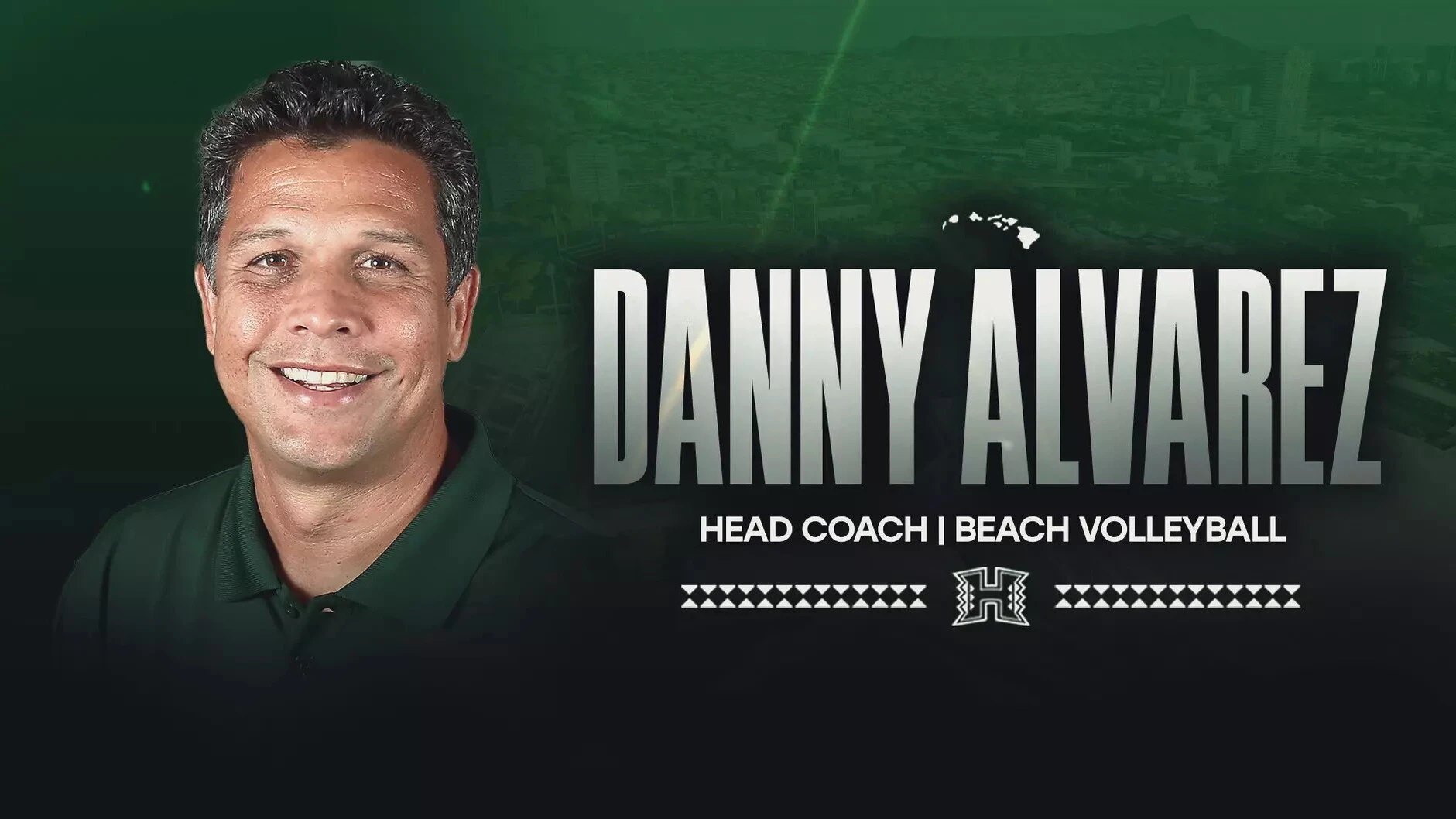 Hawai‘i native Danny Alvarez returns home to lead UH beach volleyball team