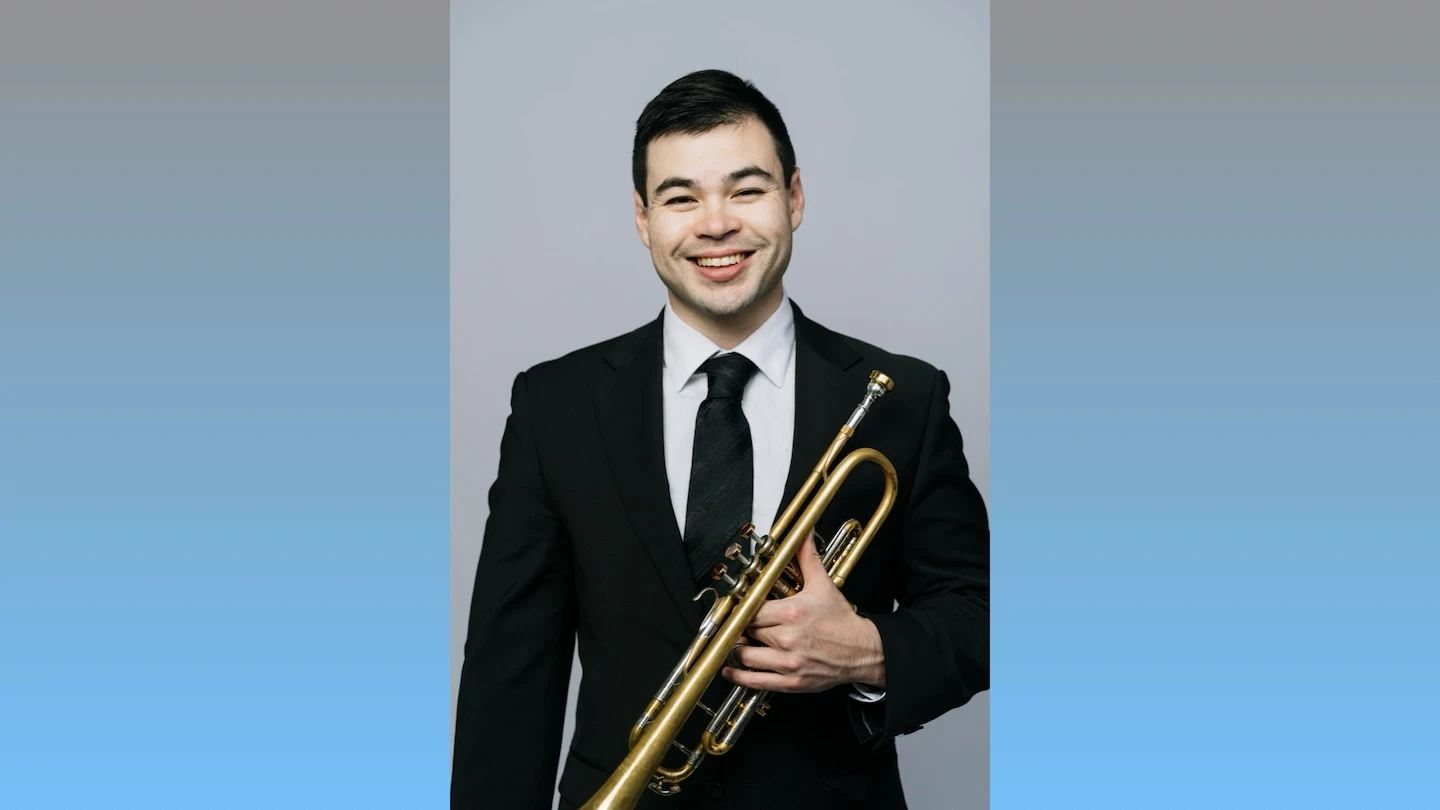 David Nakazono is a recent hire of the Hawaiʻi Symphony Orchestra, where he plays trumpet.