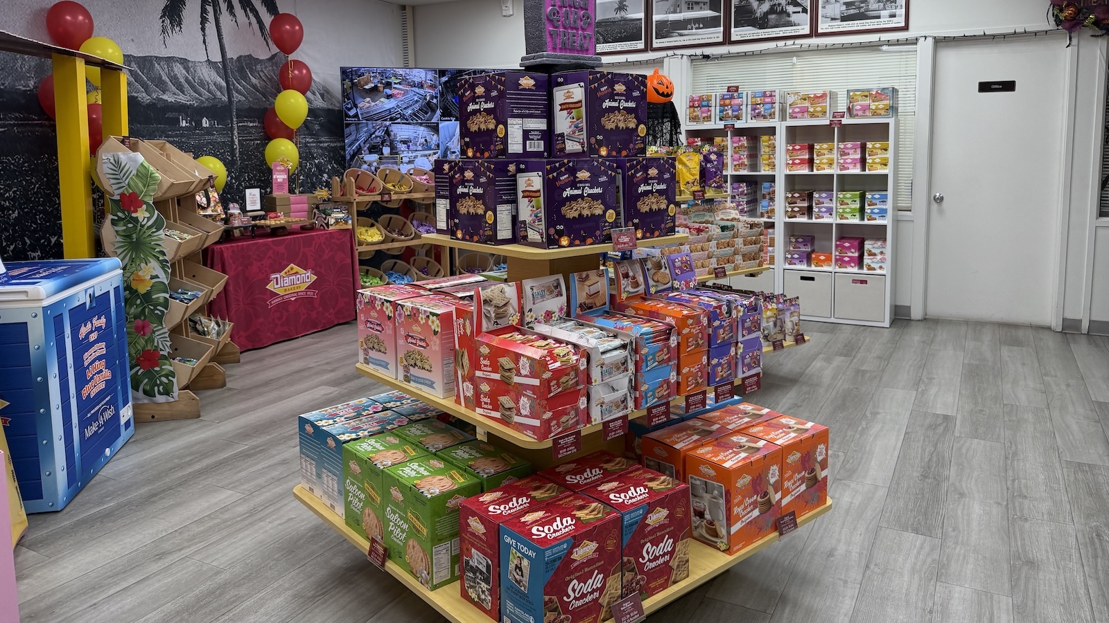 Factory store interior