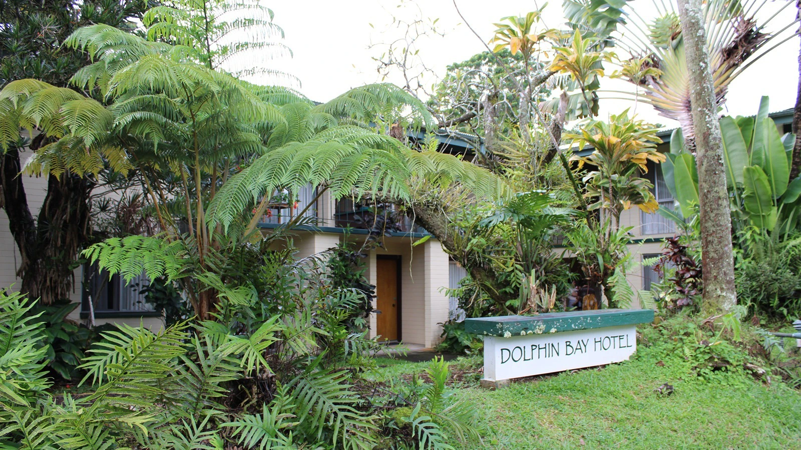 Hawaiʻi County's Office of Housing and Community Development has purchased the Dolphin Bay Hotel in Hilo, with plans to convert guest rooms into 18 affordable rentals.