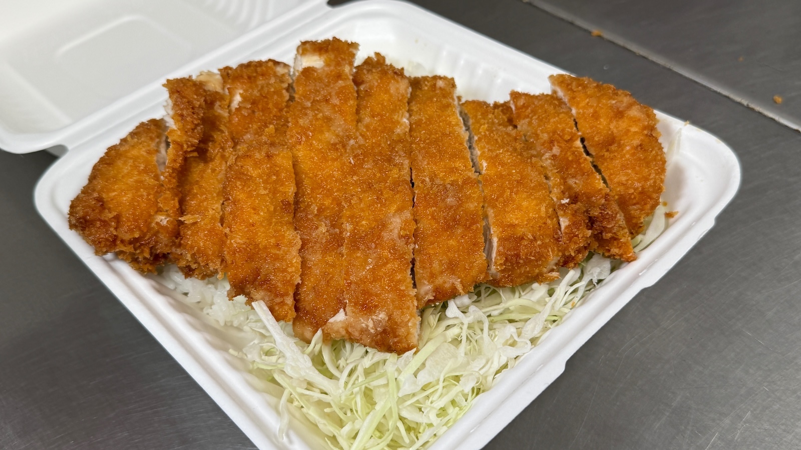 chicken katsu plate