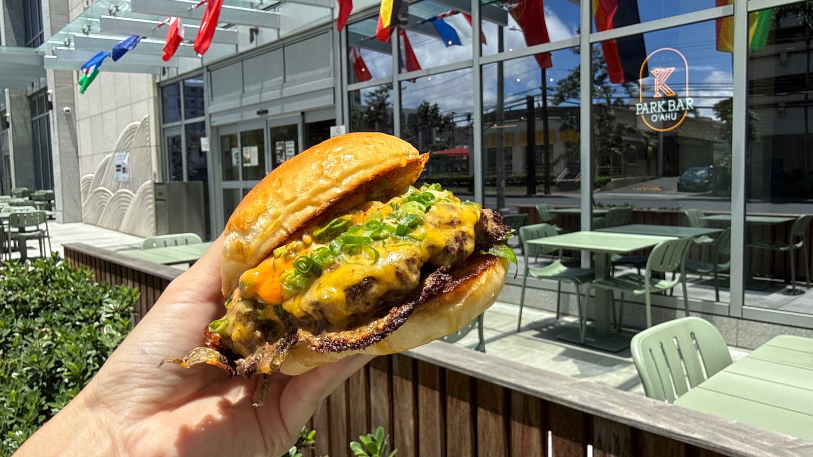 shiso flame burger
